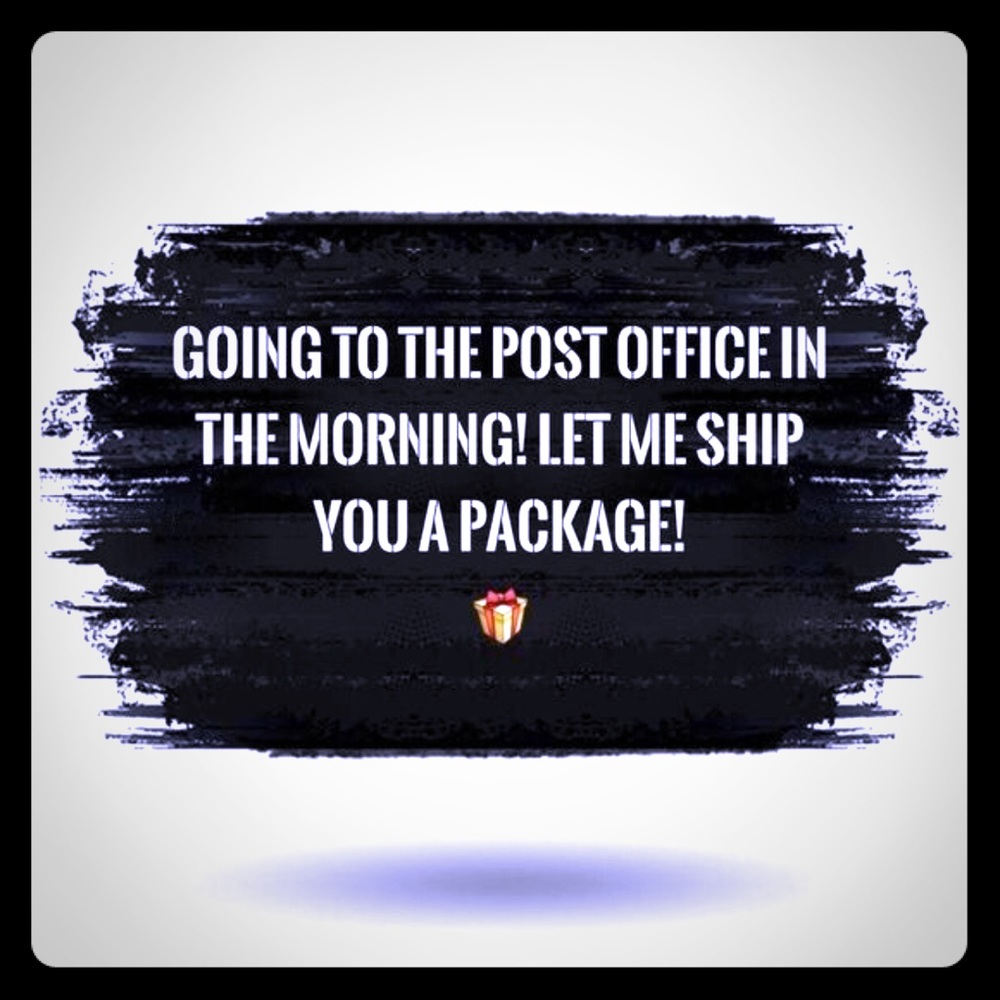 Send me your offers! 😁